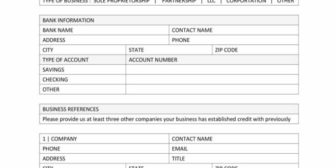 Business Loan Application Form Sample