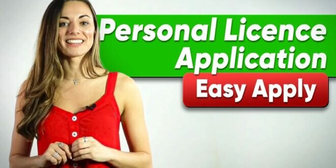 Personal Alcohol Licence Application