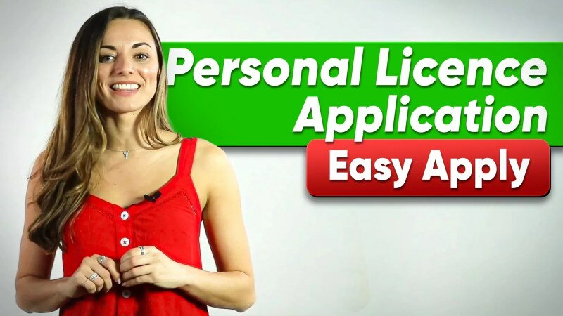 Personal Alcohol Licence Application